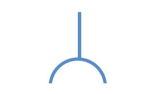 Symbol elektryczny gniazdo wtykowe instalacyjne